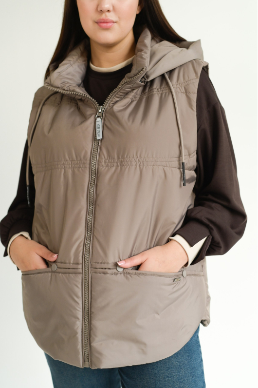 Жилет теплый на халофайбере